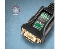 Axagon ADS-1PSN, USB-A 2.0 - serial RS-232 DB9-M / kabel 1.5m - 1353393 - zdjęcie 3